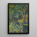 Giardino del Sud - Ernst Schiess — quadro incorniciato alla parete