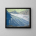 Vista sul ghiacciaio di Aletsch II - Ernst Schiess — quadro incorniciato alla parete
