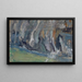 Vague Se Brisant sur les Rochers - Ernst Schiess — quadro incorniciato alla parete