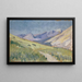 Praterie in una valle montuosa a Maiorca - Ernst Schiess — quadro incorniciato alla parete