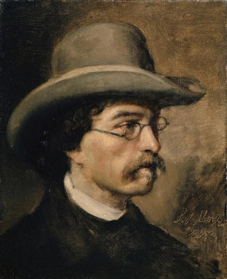 Ernst Stckelberg - Portrait of the Painter Theodor Deschwanden.webp