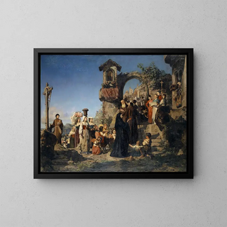 Ernst Stckelberg - Saint Marys Day in the Sabine Mountains.webp