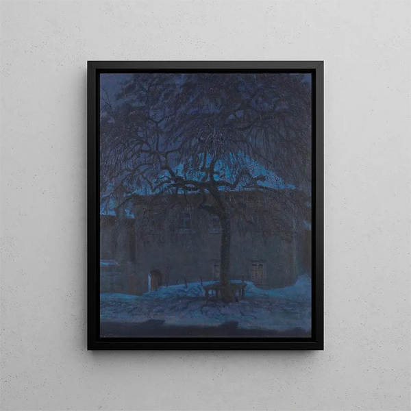 Maison du Sacristain à Melk - Ernst Stöhr — quadro incorniciato alla parete