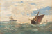 Vapori e velieri in mare aperto - Erwin Carl Wilhelm Günther — vista dell’opera