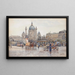 Karlsplatz a Vienna - Erwin Pendl — quadro incorniciato alla parete