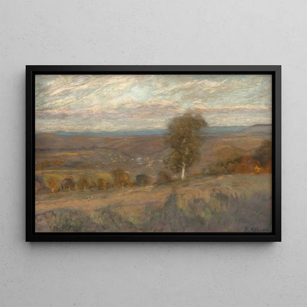 Erwin Starker - Blick vom Burgholzhof nach Neckarrems.webp