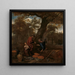Erysichthon che vende sua figlia - Jan Steen — quadro incorniciato alla parete