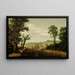 Il volo sulla grande strada - Esaias van de Velde — quadro incorniciato alla parete