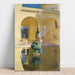 Riproduzione del dipinto Estanque di Carlo V, Alcázar, Siviglia - Joaquín Sorolla