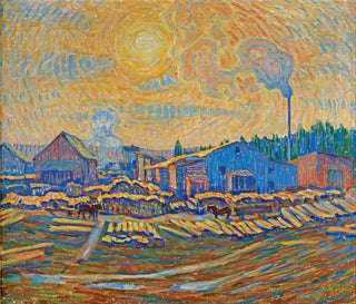 Ester Almqvist - The Sawmill December sun.webp