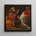 Esther davanti al re Assuero, Esther 5 12 918 - Scuola tedesca — quadro incorniciato alla parete