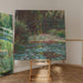 Riproduzione del dipinto stagno delle ninfee - Claude Monet