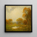 Stagno d'autunno - Julian Onderdonk — quadro incorniciato alla parete