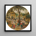 Estate - Pieter Brueghel The Younger — quadro incorniciato alla parete
