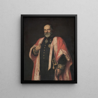 Ethel Mortlock - Portrait of Sir Walter Buller.webp