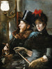 Al Caffè-Concert - Étienne-François-Eugène Lecoindre — vista dell’opera