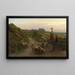 Chemin Creux sur les Côtes de Normandie - Etienne-Prosper Berne-Bellecour — quadro incorniciato alla parete