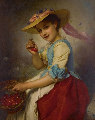 Etienne Adolphe Piot - The Cherry Girl.webp