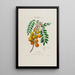 Flore d'America disegnato dal vero sul posto Pl029 - Étienne Denisse — quadro incorniciato alla parete