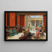 Il venditore di tappeti - Ettore Forti — quadro incorniciato alla parete