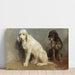 Riproduzione del dipinto Studio di due cani - Rosa Bonheur