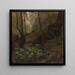 Studio forestale - Hans Gude — quadro incorniciato alla parete