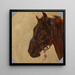 Studio della Testa di Cavallo - Maksymilian Gierymski — quadro incorniciato alla parete