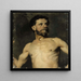 Studio di modello maschile - Albert Edelfelt — quadro incorniciato alla parete