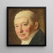 Studio per il ritratto del commerciante Schmidt - Christoffer Wilhelm Eckersberg — quadro incorniciato alla parete