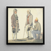 Studi di figure canadesi - George Heriot — quadro incorniciato alla parete