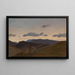 Vista sul Belchen - Eugen Bracht — quadro incorniciato alla parete