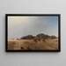 Nel deserto di Araba - Eugen Bracht — quadro incorniciato alla parete