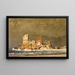 Château des Templiers - Eugen Bracht — quadro incorniciato alla parete
