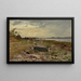 Rivage rocheux - Eugen Dücker — quadro incorniciato alla parete