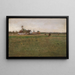 Paesaggio serale - Eugen Jettel — quadro incorniciato alla parete