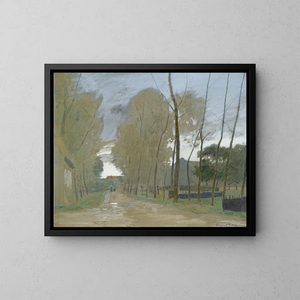 Motivo di Bretagna - Eugen Jettel — quadro incorniciato alla parete