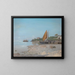 Paesaggio di costa dell'Ika Ika vicino ad Abbazia - Eugen Jettel — quadro incorniciato alla parete