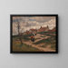 Village dans les dunes - Eugen Kampf — quadro incorniciato alla parete