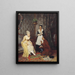 La scarpa perfetta - Eugen von Blaas — quadro incorniciato alla parete