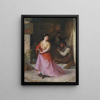 Eugen von Blaas - Ein Tnzchen.webp