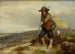 Un giovane pastore - Eugène Le Poittevin — vista dell’opera