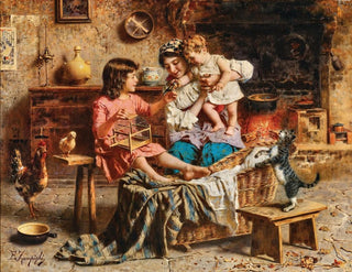 Eugenio Zampighi - A Feathered Friend.webp