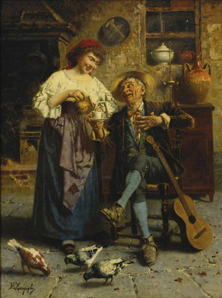 Eugenio Zampighi - A Welcome Cup of Tea.webp