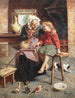 Contes delle nonne - Eugenio Zampighi — vista dell’opera