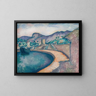 Eugeniusz Zak - Landscape from the southern coast.webp