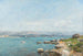 Antibes, la baia - Eugène Boudin — vista dell’opera