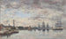 Anversa, barche sul Schelda - Eugène Boudin — vista dell’opera