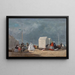 Approaching Storm - Eugène Boudin — quadro incorniciato alla parete
