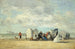 Scène di spiaggia - Eugène Boudin — vista dell’opera