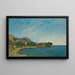 Beaulieu, la baie des Fourmis - Eugène Boudin — quadro incorniciato alla parete